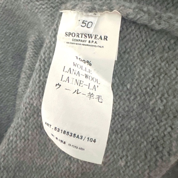 VTG CP Company Wool and Nylon Hooded Sweater - Picture 9 of 9